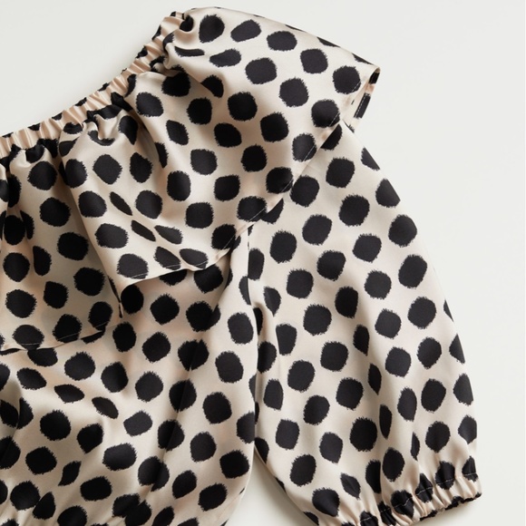 Mango Polka-dot Top - Picture 7 of 11